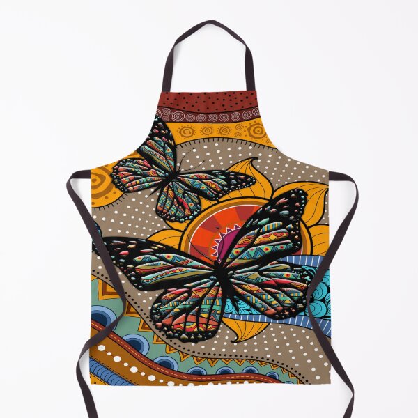 Item preview, Butterfly African Tribal Pattern designed and sold by LittleShop79.