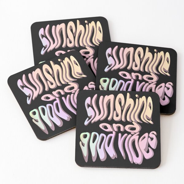 Item preview, Sunshine And Good Vibes Inspirational and Motivational Quote designed and sold by hanyj732.
