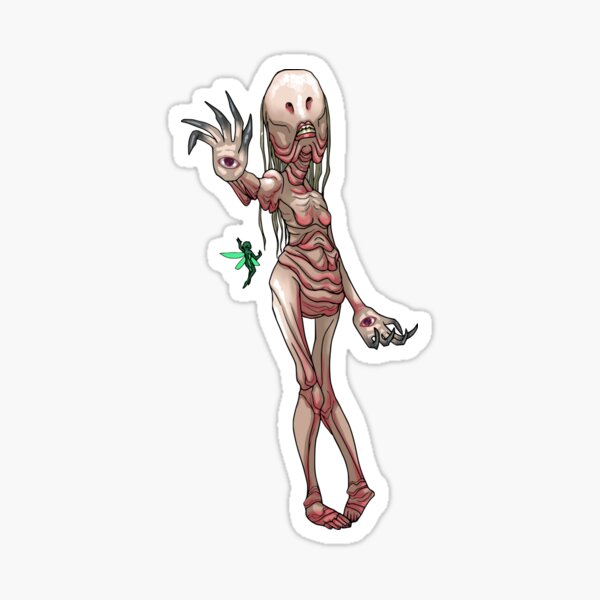 The Pale Woman MONSTER GIRLS Series I Sticker