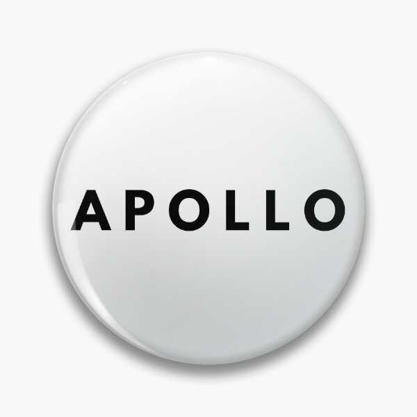 Artikelvorschau, Apollo Griechische Mythologie Olympischer Gott Schwarze Typografie entworfen und verkauft von OnyxMoonDesigns.