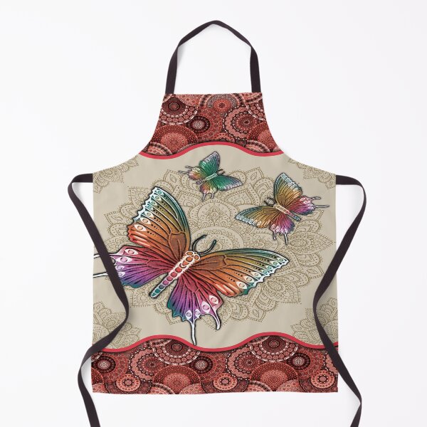 Item preview, Butterfly Vintage Mandala Red designed and sold by LittleShop79.