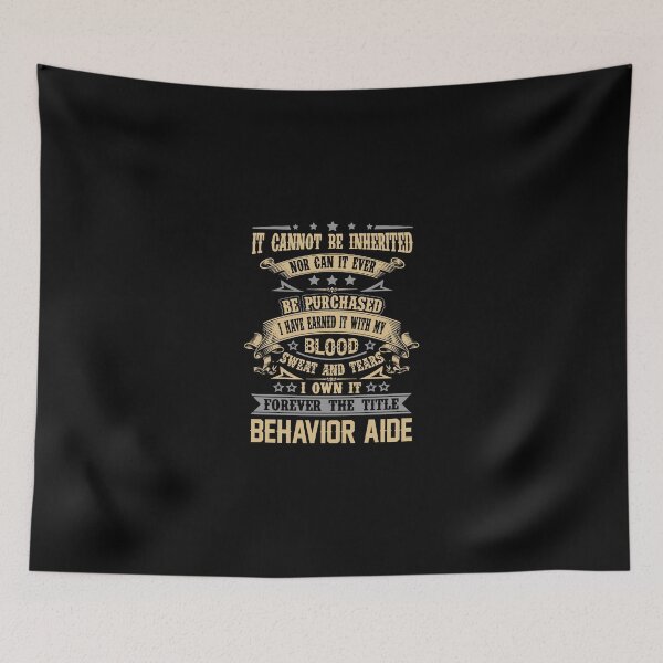 Item preview, Behavior Aide T Shirt - Forever The Title Job Gift Item Tee designed and sold by celiagomez456.