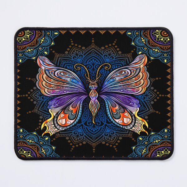 Item preview, Beautiful Butterfly Mandala art designed and sold by LittleShop79.