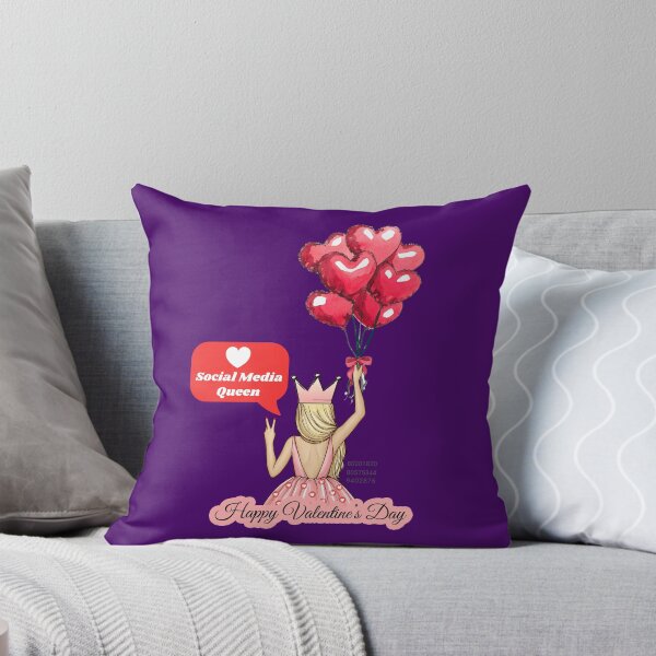 Item preview, Attract Fans, Valentine Social Media Queen designed and sold by 369 prints.