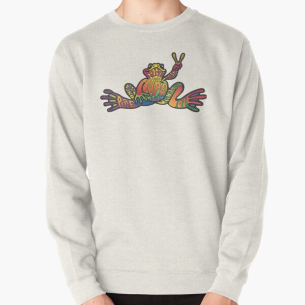 Peace Frog Pullover Sweatshirt