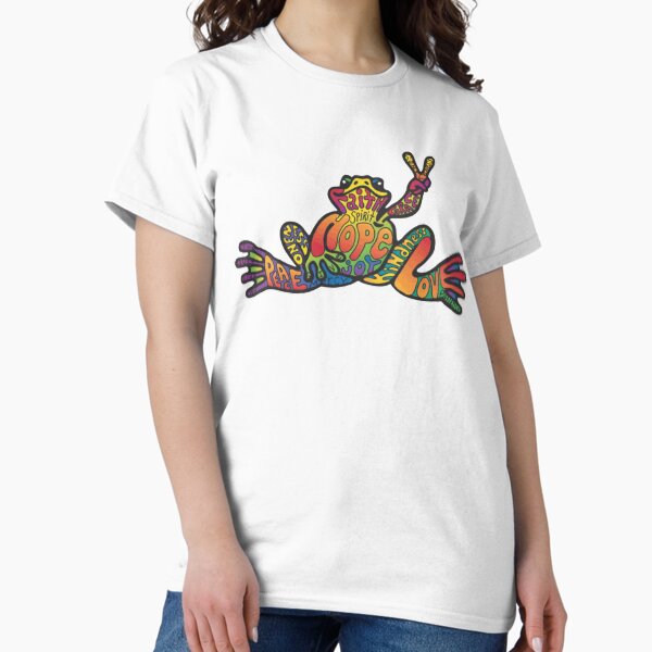 Item preview, Peace Frog designed and sold by FortuneCookieTs.