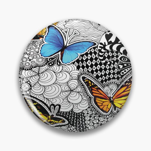 Item preview, Butterfly Stylized pattern  designed and sold by LittleShop79.