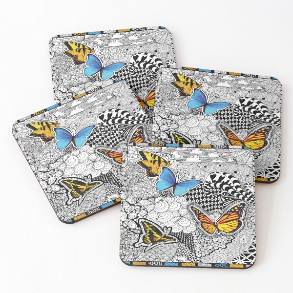 Item preview, Butterfly Stylized pattern  designed and sold by LittleShop79.