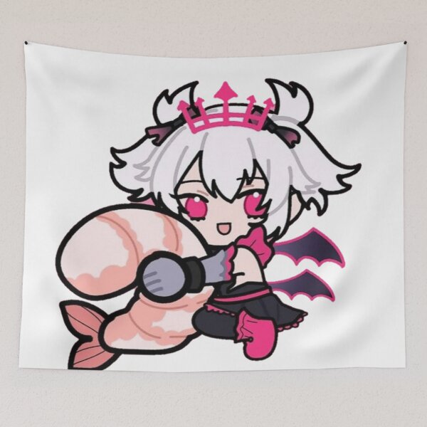 Item preview, Ywuria with shrimp || Anime girl designed and sold by AszaAri.