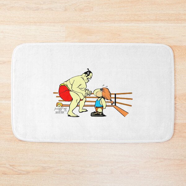 Item preview, Sumo Wrestling with Clamkin Nestor in the Ring - Wrestling Rikishi designed and sold by Bruce Ingrassia.