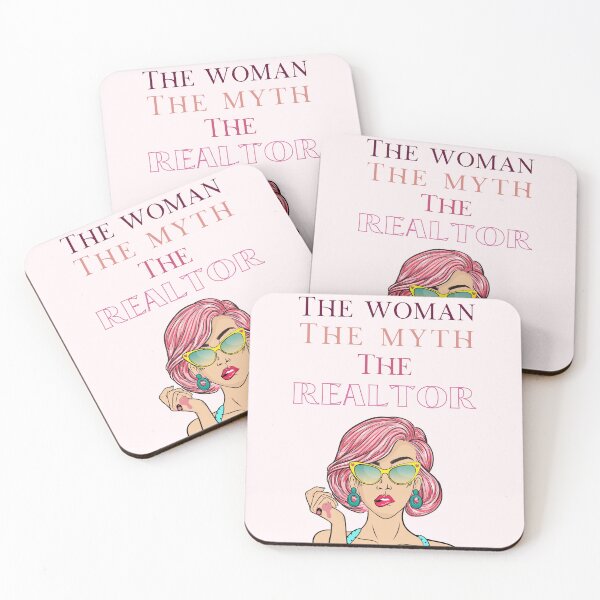 Item preview, The Woman The Myth The Realtor Real Estate Agent designed and sold by jrobdesignz.