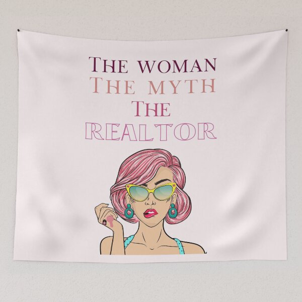 Item preview, The Woman The Myth The Realtor Real Estate Agent designed and sold by jrobdesignz.