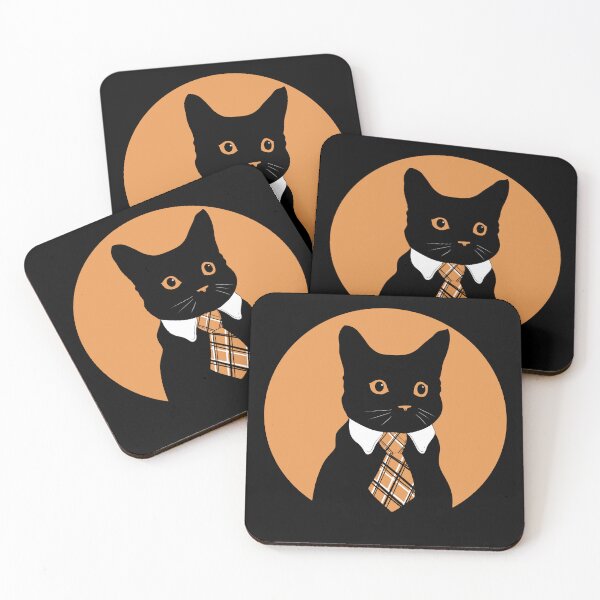 Item preview, Serious Business Time Cat designed and sold by NopeZone.