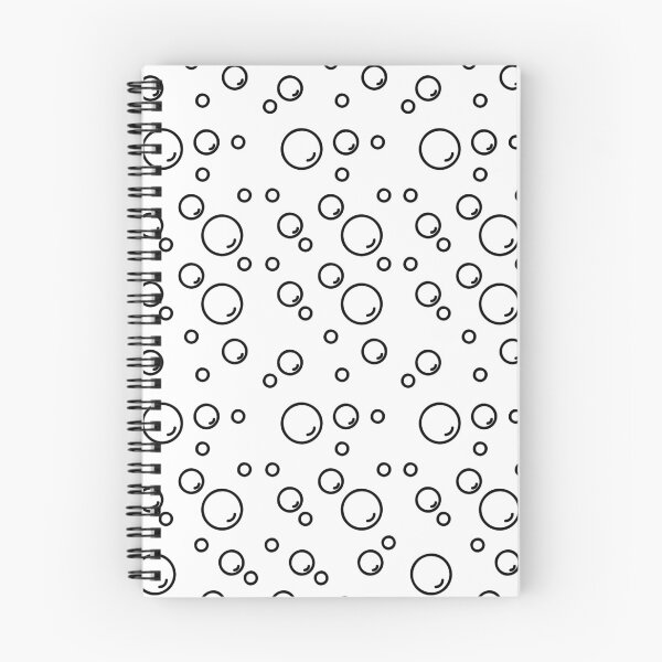 Item preview, Black bubbles pattern designed and sold by DigitalArtTrend.