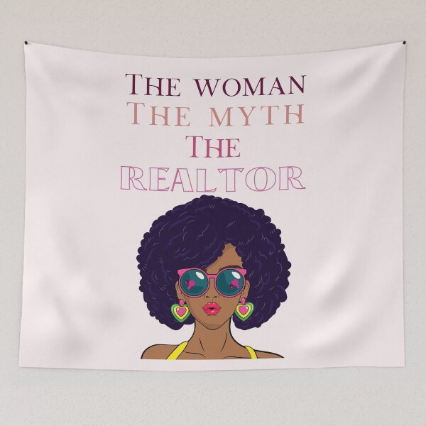 Item preview, The Woman The Myth The Realtor Real Estate Agent designed and sold by jrobdesignz.