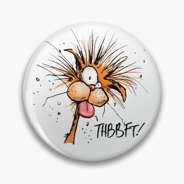Item preview, Bloom County Bill The Cat Thbbft Funny Cartoon Tee Gift T shirt Sticker designed and sold by HansFlorian.