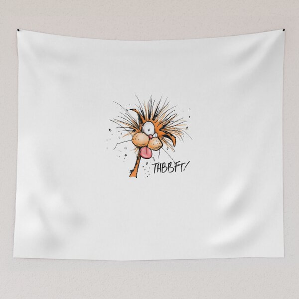 Item preview, Bloom County Bill The Cat Thbbft Funny Cartoon Tee Gift T shirt Sticker designed and sold by HansFlorian.