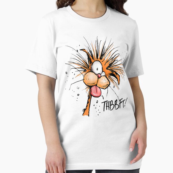 Item preview, Bloom County Bill The Cat Thbbft Funny Cartoon Tee Gift T shirt Sticker designed and sold by HansFlorian.