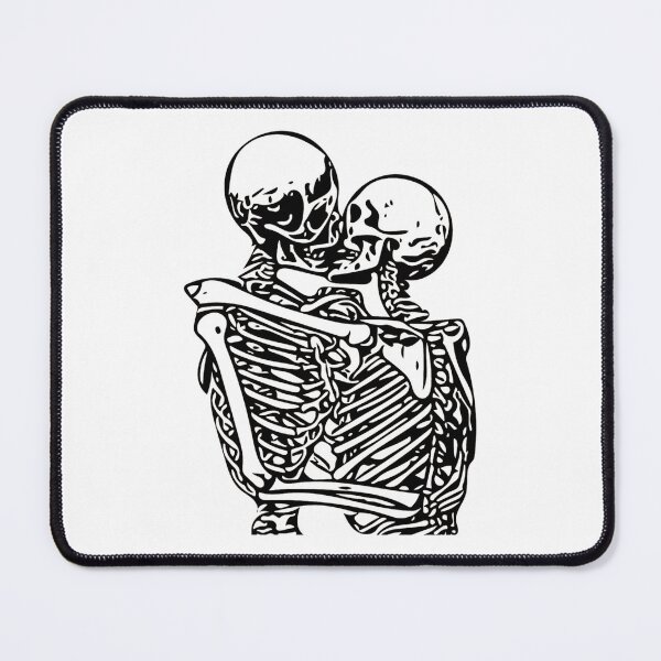 Item preview, Kissing skeletons rib cage designed and sold by lostintimeinc.