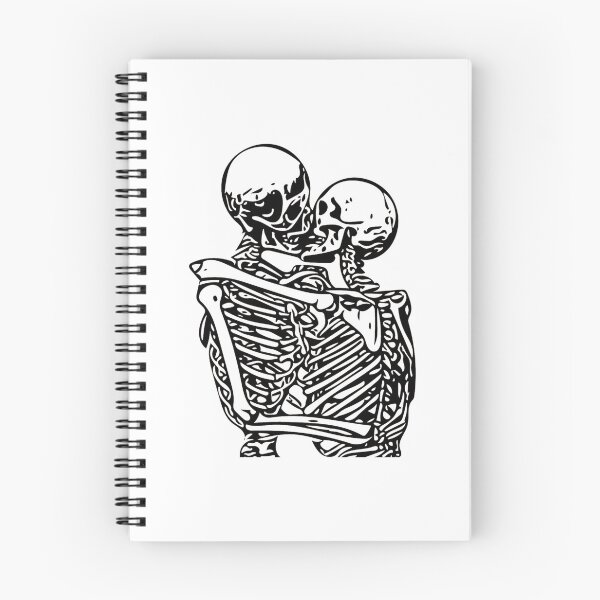 Item preview, Kissing skeletons rib cage designed and sold by lostintimeinc.