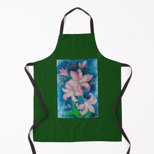 Item preview, pink amaryllis flower designed and sold by tintingouw.