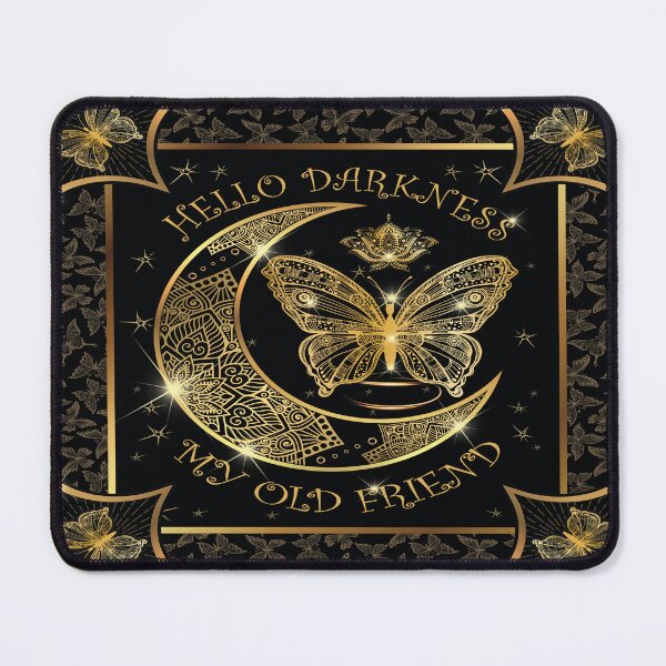 Item preview, Butterfly Moon Gold Mandala designed and sold by SweetThreads79.