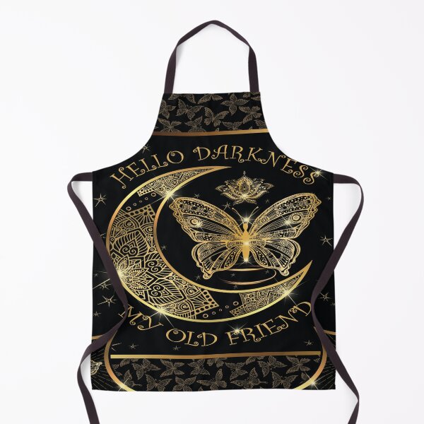 Item preview, Butterfly Moon Gold Mandala designed and sold by SweetThreads79.