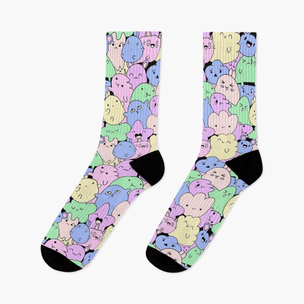 Item preview, Cute Doodle Pattern (Pastel) designed and sold by murkyswamp.
