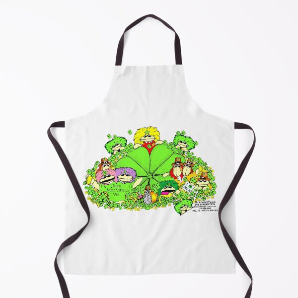 Item preview, Saint Patricks Day Shamrock Clamkin Family Cartoon March 17 St. Pattys Day designed and sold by Bruce Ingrassia.