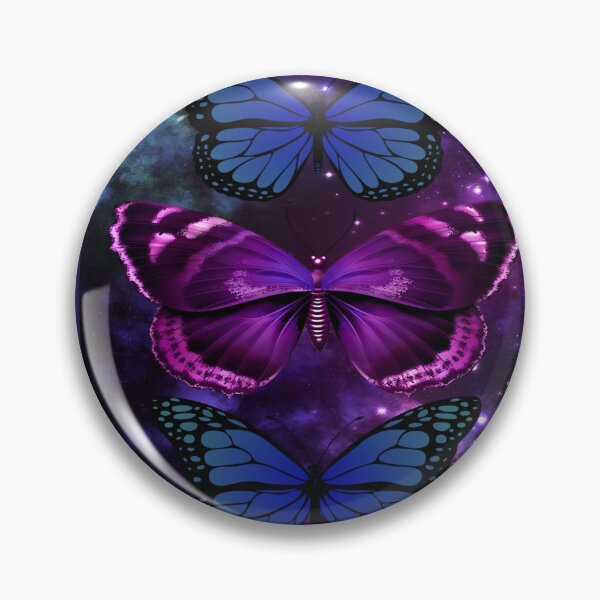 Item preview, Purple Butterfly On Galaxy designed and sold by SweetThreads79.
