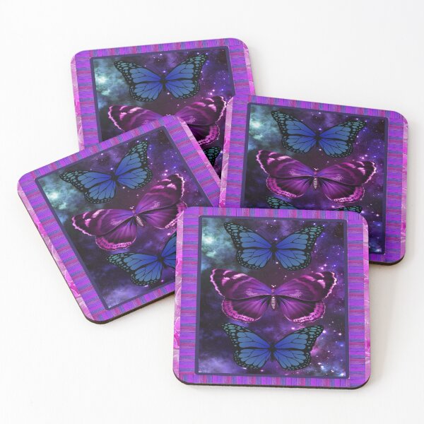 Item preview, Purple Butterfly On Galaxy designed and sold by SweetThreads79.
