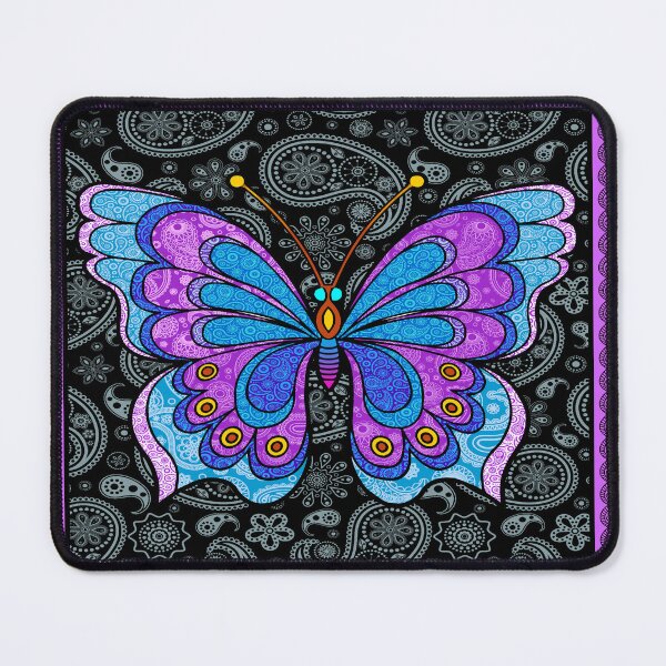 Item preview, Butterfly Paisley Art designed and sold by SweetThreads79.