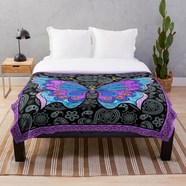 Item preview, Butterfly Paisley Art designed and sold by SweetThreads79.