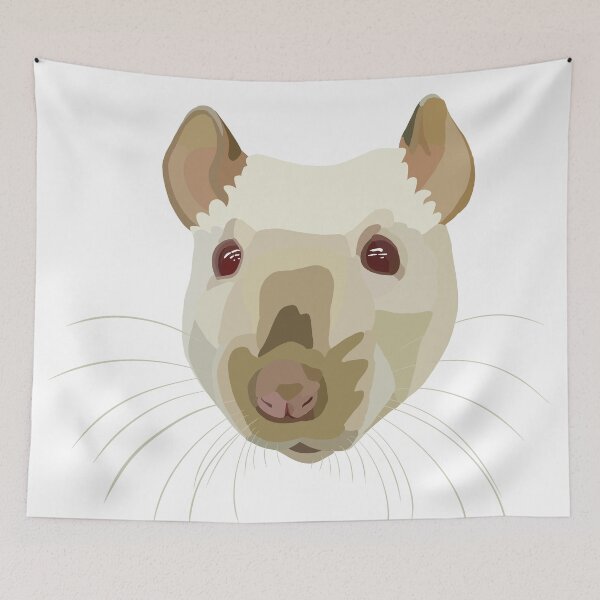 Item preview, Siamese Rat designed and sold by Lilystreet.
