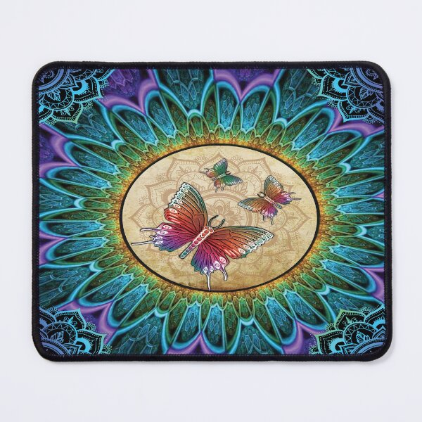 Item preview, Butterfly with sunflower hippie designed and sold by SweetThreads79.