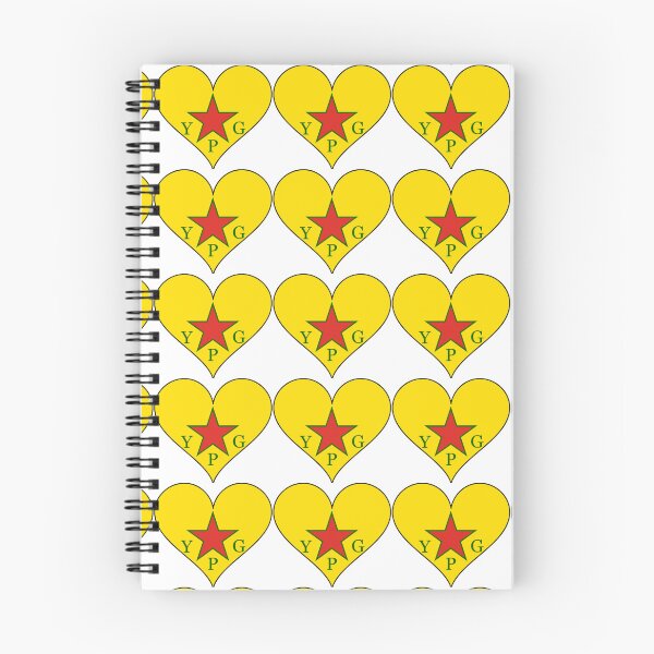 Item preview, YPJ Flag Heart Shaped  designed and sold by KurdishShops.
