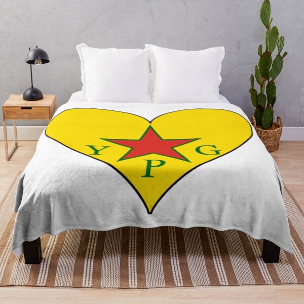 Item preview, YPJ Flag Heart Shaped  designed and sold by KurdishShops.