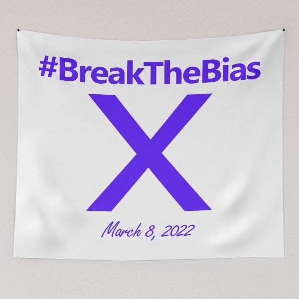 Item preview, International Women's Day 2022 Theme Break The Bias designed and sold by URSparklingShop.