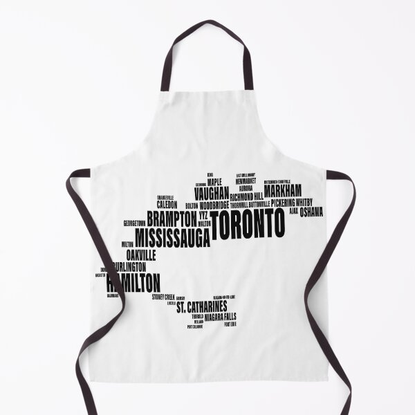 Item preview, Toronto Typography Map - GTA Golden Horseshoe City Fonts designed and sold by Tomas Munoz.