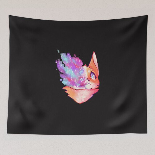 Item preview, Bright Hearted Cat Sticker Copy designed and sold by MarieLuisePilz.