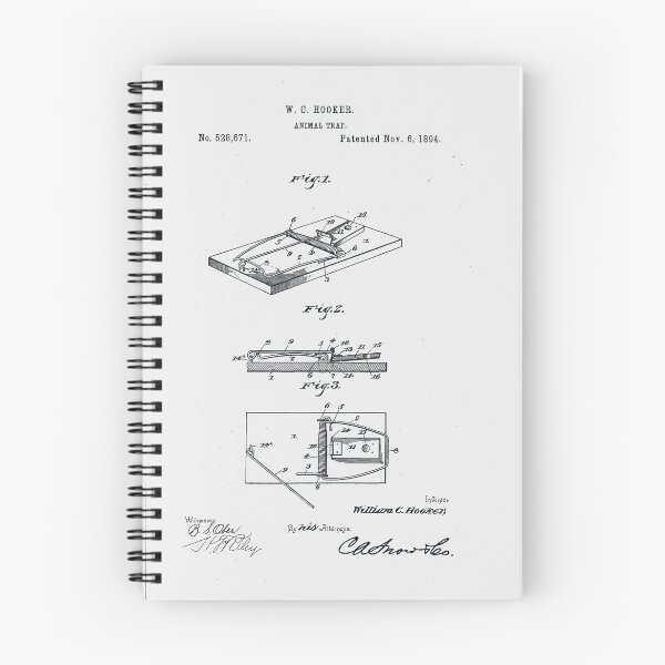 Item preview, Mouse Trap Patent 1894 designed and sold by DesignsOnLondon ..