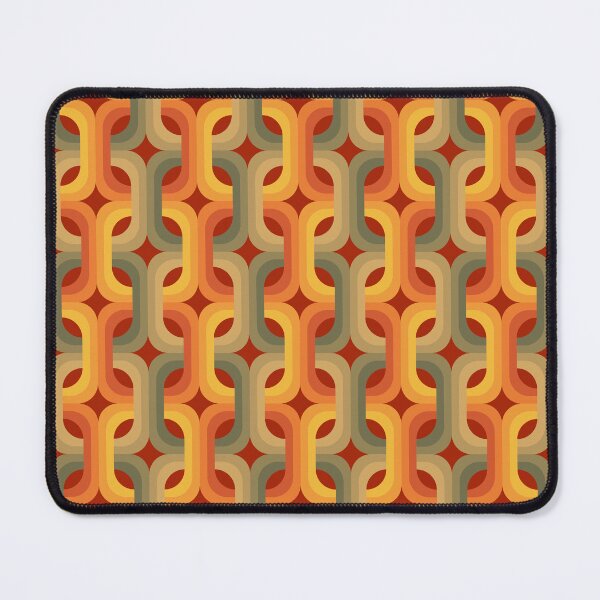 Item preview, Fyrkant, Rounded Square Retro Pattern - Retro Geometric designed and sold by BesanoStyle.
