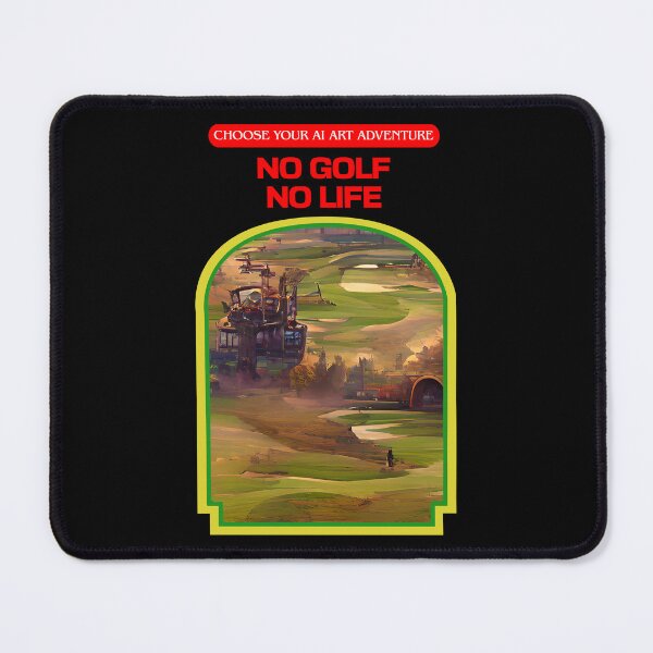 Item preview, Golf No Life AI Generated Art designed and sold by patricklevar.