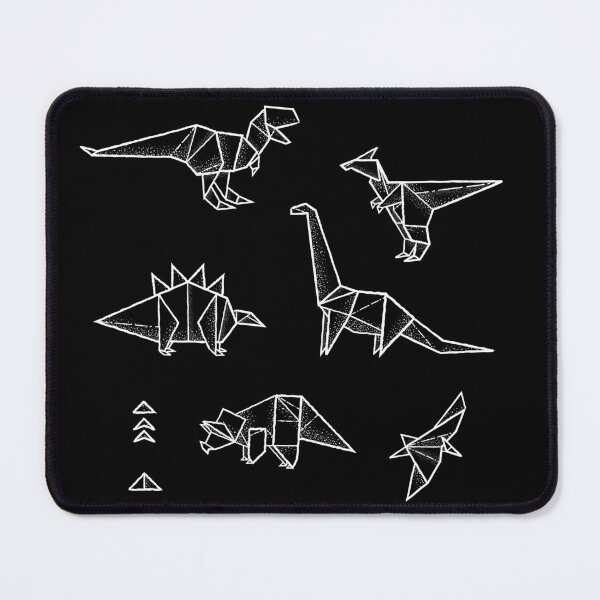 Item preview, Black and white origami dinosaurs designed and sold by PenguinHouse.