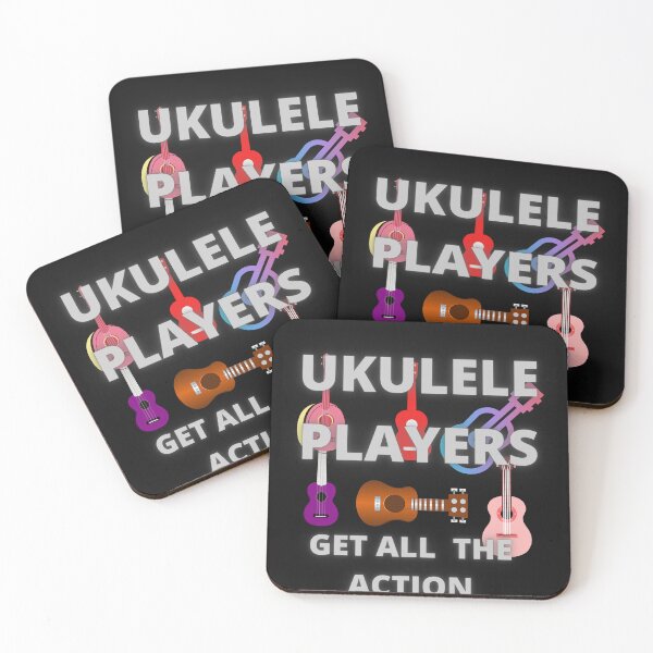 Item preview,  UKULELE PLAYERS GET ALL THE ACTION designed and sold by Highhocreations.