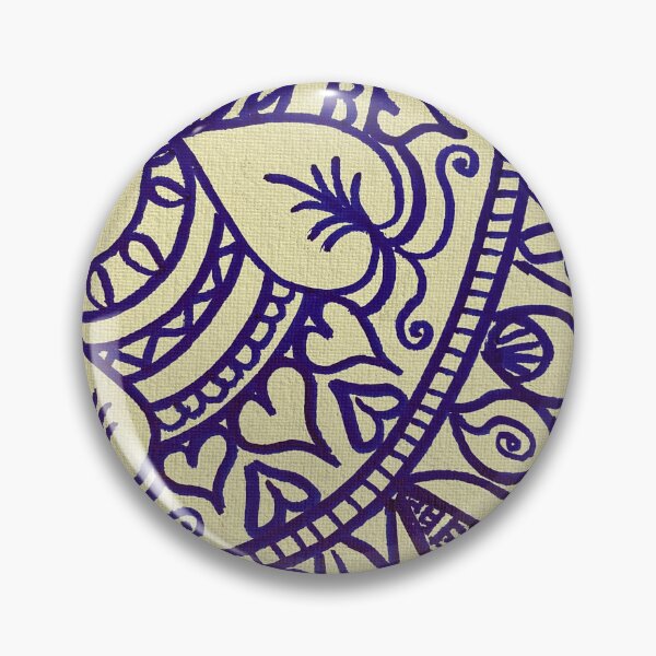 Item preview, Zentangle Mendhi Tile designed and sold by TCMAS.