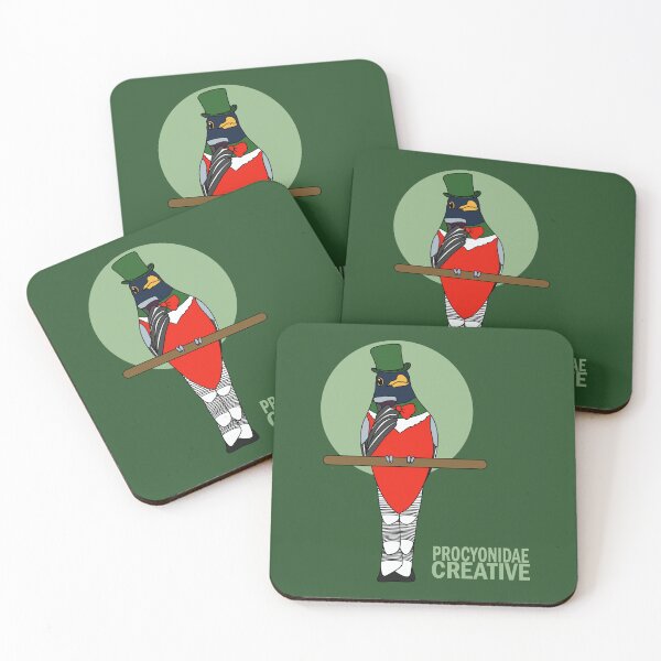 Item preview, Trogon Elegante 2 designed and sold by Procyonidae Creative.