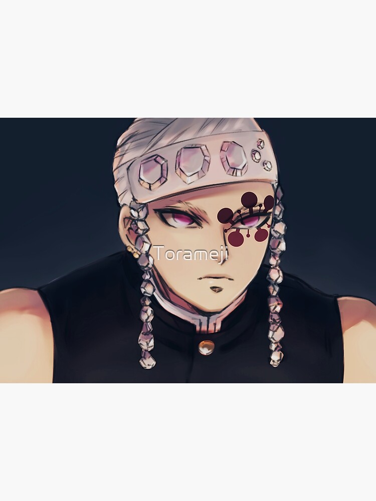 "Uzui Tengen (Colored ver.)" Poster by Torameji Redbubble