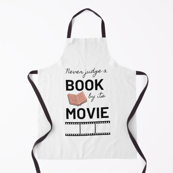 Item preview, NEVER JUDGE A BOOK BY ITS MOVIE - funny quote movie and book designed and sold by MiKy1997.