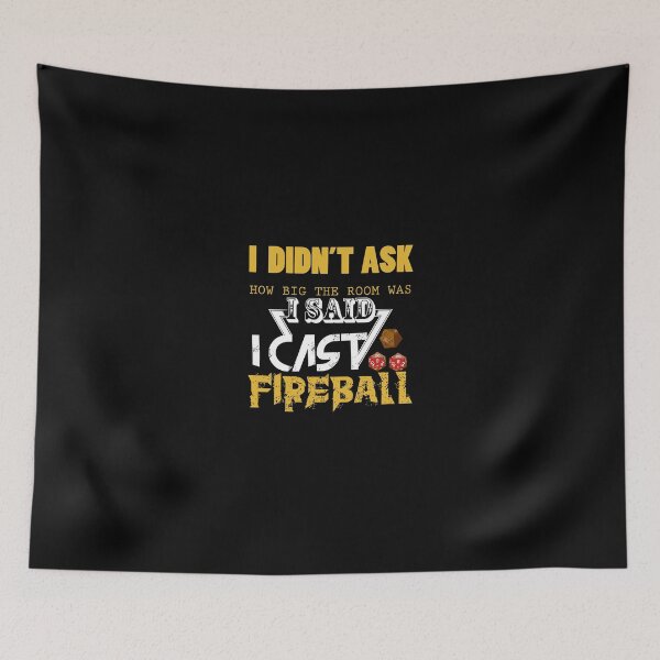 Item preview, Cast Fireball Role Playing Games Gift For Tabletop Gamer designed and sold by madisonbau.